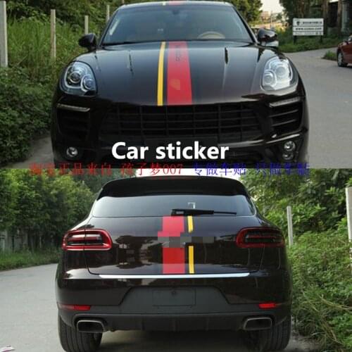 Car stickers FOR Porsche Cayenne 2012-2021 personalized custom fashion decorative decals