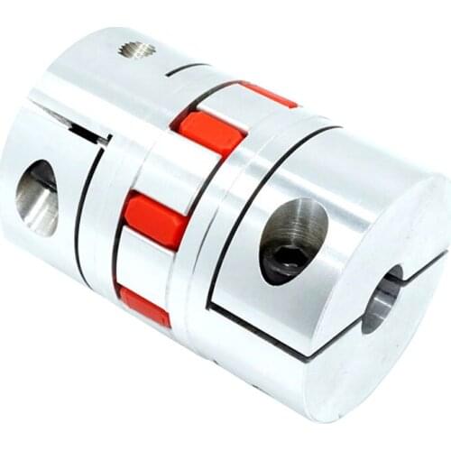 CNC Flexible Jaw Spider Plum Coupling Shaft Coupler D20L25