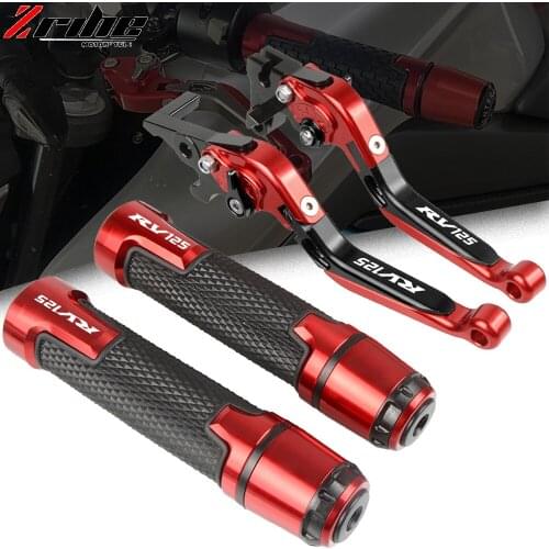 For SUZUKI RV125 RV 125 2003 2004 2005 2006 2007-2016 Motorcycle CNC Aluminum Adjustable Brake Clutch Lever Handle Hand Grips