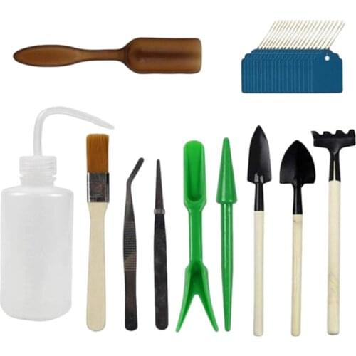 30 PCS Mini Succulent Gardening Tool Set Spray Bottle Seedling Lifter Watering Bottle Soil Shovel Potted Tube Shovel Drop Pot