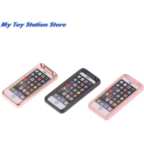 1/12 Dollhouse Miniature Accessories Mini Resign Mobile Phone Model Simulation Toy for Doll House Decoration