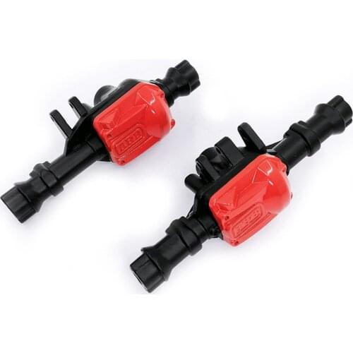 Front & Rear Alloy Metal Axle Shell Axle Housing 300g for 1/10 RC Crawler Traxxas TRX-4 & TRX4 Bronco Upgrade Parts