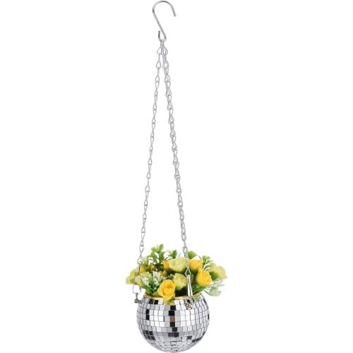 Flowerpot Hanging For Wall Garden Home Yard Decoration Ball Shape Basket Outdoor Pot