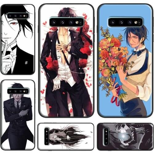 Kuroshitsuji Sebastian Michaelis Phone Case For Samsung Galaxy S20 FE S21 Ultra Note 20 S8 S9 S10 Note 10 Plus S10e Coque