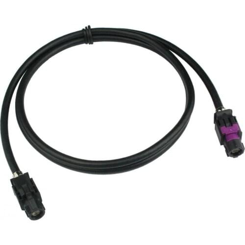 New HSD Fakra jack to female Pigtail cable 3M Dacar 535 4pole for B.M.W、Benz