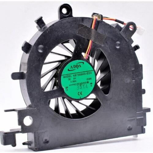 Original AB7305HX-ED3 DC5V 0.50A laptop built-in CPU cooling fan