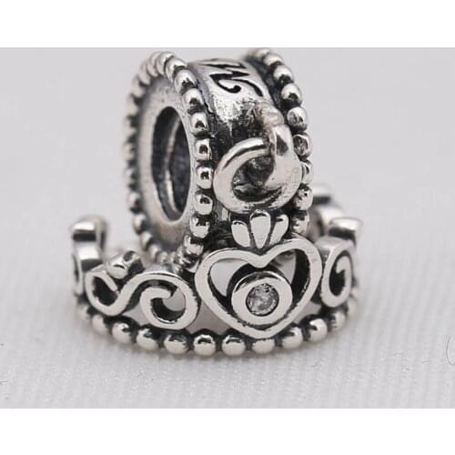 S925 DIY Jewelry My Princess Dangle Charm fit Lady Bracelet Bangle Lady Gift