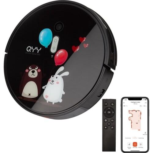 A self auto home rechargeable robot vacuum cleaner mop