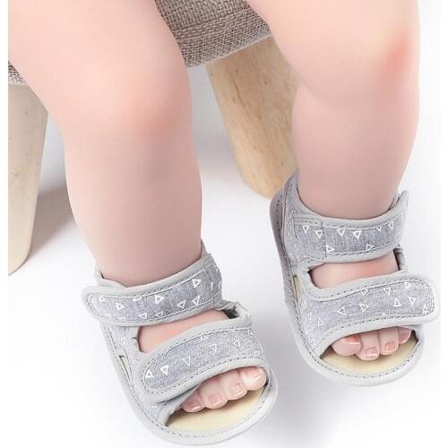 0-18M Baby Boys Summer Shoes Breathable Anti-Slip Sandals Child Toddler Infant Soft Soled First Walkers Shoes