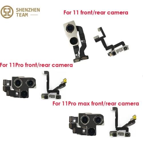 SZteam Replacement Part ORIGINAL rear/front camera for iPhone 11 11Pro 11Pro max Front Facing Camera Back Rear Camera Cam Module