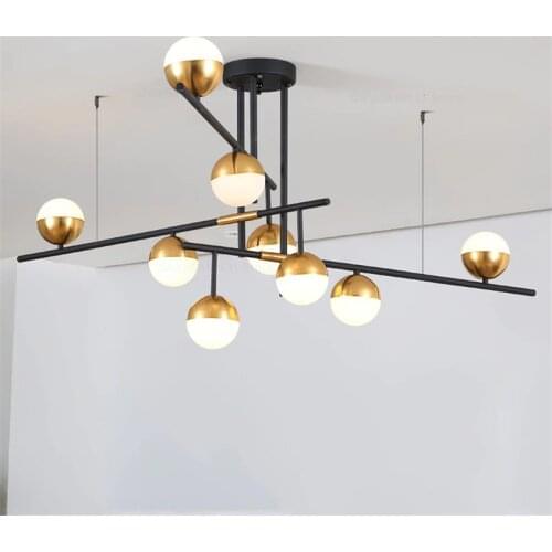 Modern Pendant Light Glass Ball Pendant Lights Living Room Pendant Lamp Kitchen Hanging Lamps Lamparas De Techo Colgante Moderna