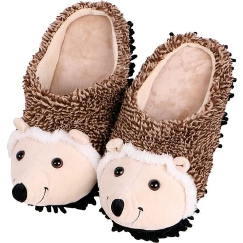 Special fur slippers timber land shoes men women winter slippers Custom slippers Home House Slippers Children indoor hedgehog