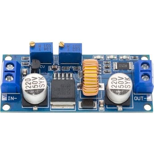 TENSTAR ROBOT 5A Lithium Charger CV CC buck Step down Power Supply Module LED Driver lan