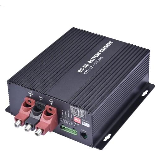 12V/30A DC-DC Battery Charger With Blueth Free APP And Meter Automatic Smart Charger Solar Controller RV Dedicated