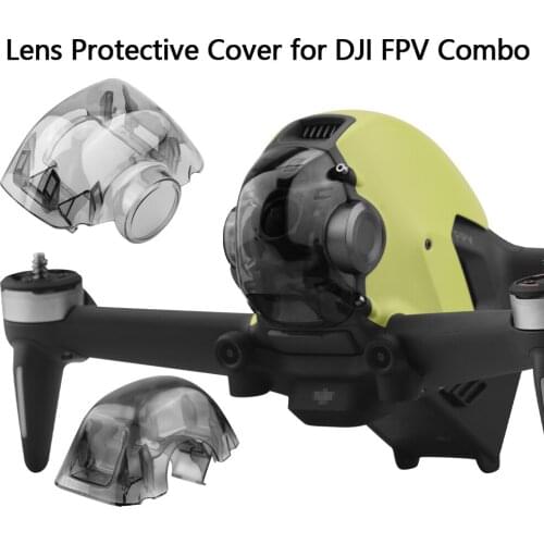 Lens Protective Cover for DJI FPV Combo Drone Combo Camera Anti Scratch Collision Dustproof Lens Protection Shell Accessories