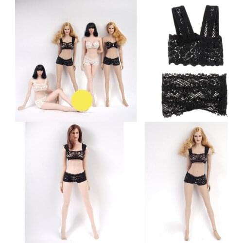 1:6 Female Lace Underwear for 12" Ph Women Body Doll Clothes Accessories