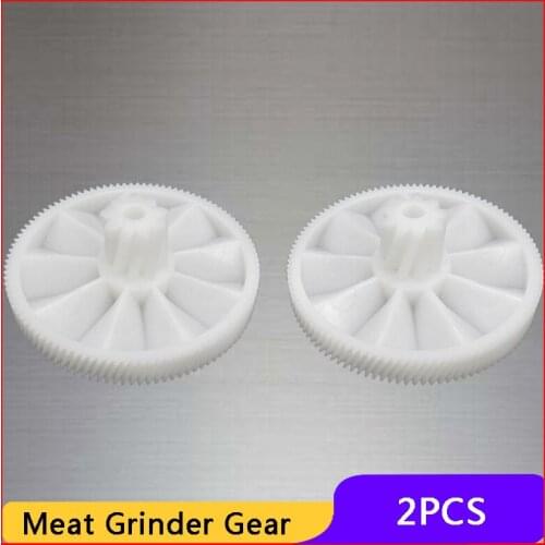 2pcs Gear Spare Parts for Meat Grinder Plastic Mincer Wheel 7000898 for Braun Power Plus G1500 G1300 G1100 G3000 KGZ4 KGZ3