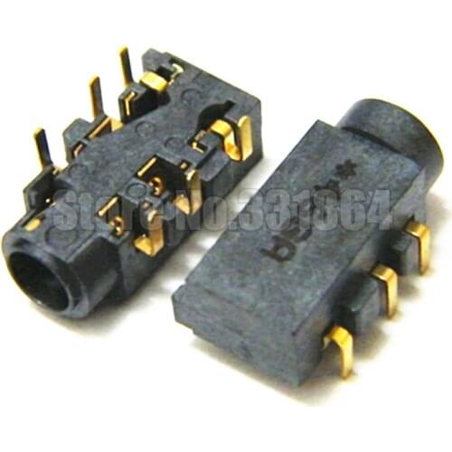 2x New Audio Headphone Microphone Jack Port Socket Connector For Asus N550 Q550 Q550LF N550J N550JA N550JV N550JK N550LF