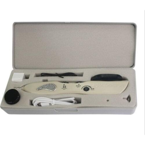 2014 new hot sale acupoint detection device acupuncture pen with meridian massage and therapy for health care+battery free ship