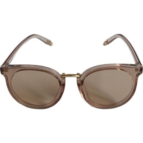 2021 Brand Designer Sunglasses Champagne Color Sun Glasses Anti-UV Spectacles Transparent Frame Eyeglasses Goggle A