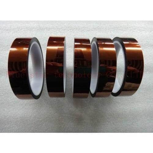 5PCS 20MM X33Meter Heat Resistant tape High Temperature Adhesive Insulation Tape