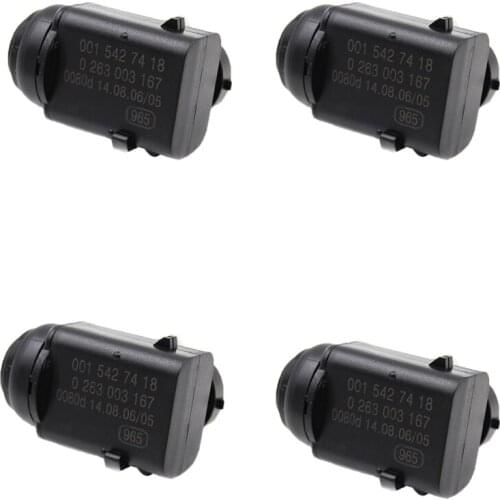 New 4 PCS PDC Parking Sensor Parking Radar for Mercedes W203 W209 W210 W211 W220 W163 W164 OE 0015427418 0045428718
