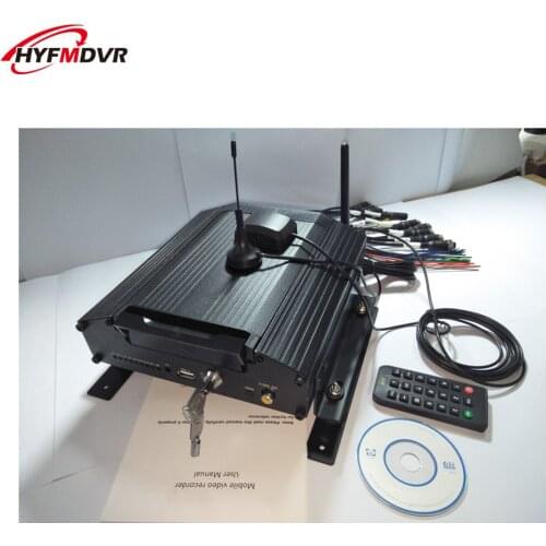 HD mobile DVR manufacturers direct GPS vehicle monitoring host 8 channel coaxial on-board video recorder 3G WiFi equipment