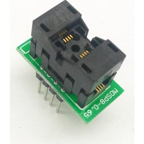 MSOP8 to DIP8 MCU Test IC socket Programmer adapter Socket