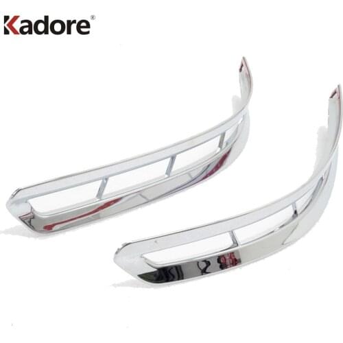 For KIA K5 Optima 3rd Ge 2011 2012 2013 2014 2015 ABS Chrome Rear Fog Light Cover Trim Tail Foglight Frame Trims Car Accessories