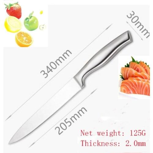 New Sharp Germany kitchen knife 8" chef knife multifunctional stainless steel meat Cleaver Filleting Knives kitchen accessories