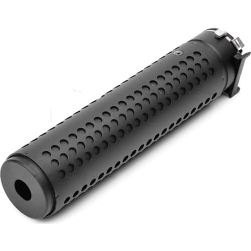 NT4 Quick Release Full Metal Mock Sup W/Steel Compensator for 14mm CCW Airsoft CQB M4 M16 Series