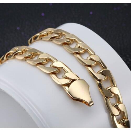 Mens punk stainless steel necklace hip-hop chain Cuban brake chain rock band for men womens jewelry