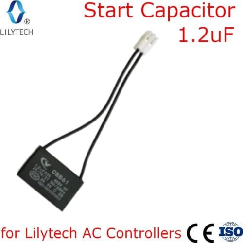 Start Capacitor for Lilytech AC Controller, 1.2uF