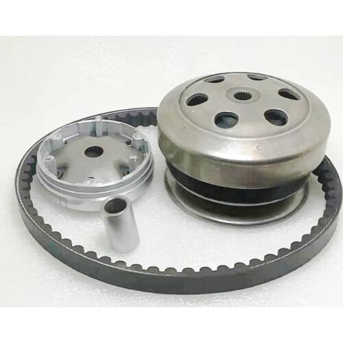 Motorcycle Belt Pulley Driven Wheel Clutch Assembly For DIO50 ZX50 Moped Scooter Spare Parts Disc Pressure Plate Assembly