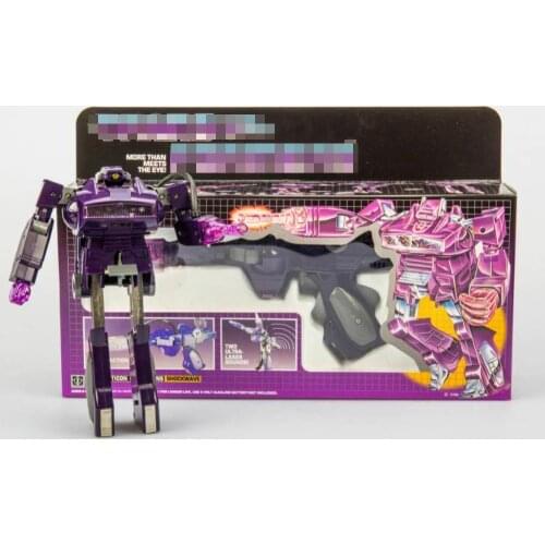 Brand New TRANSFORMATION TOY G1 Reissue Shockwave Action Figure MISB