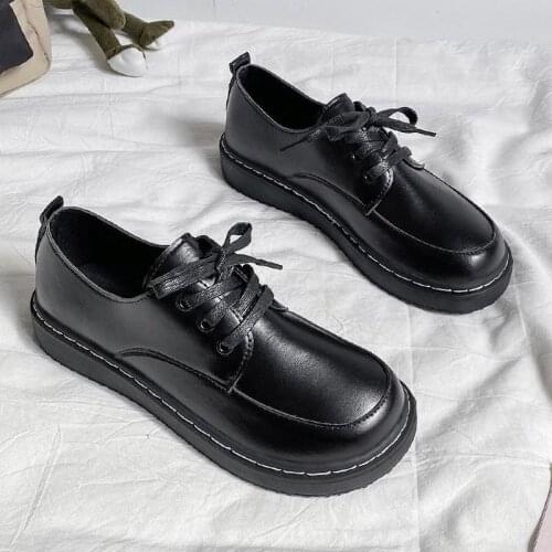 Kawaii Shoes Womens Shoes Gothic Style Fashion Thick-heeled Platform Trend with Heel Single Shoes New Trend Womens Shoes