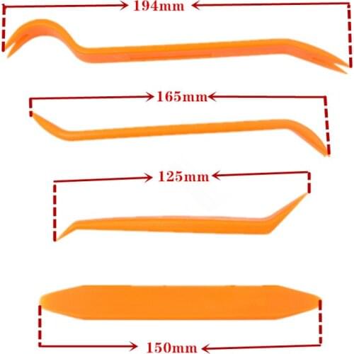 4X Car styling Audio door removal tool Auto Car Radio Door Clip Panel Trim Dash Audio Removal Installer Pry Tool Repair Tool