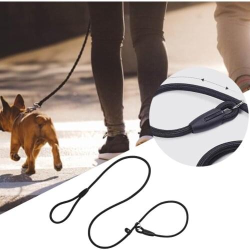 50% Dropshipping!Pet traction rope P-shaped chain anti-bite toughness good dog traction rope pet supplies