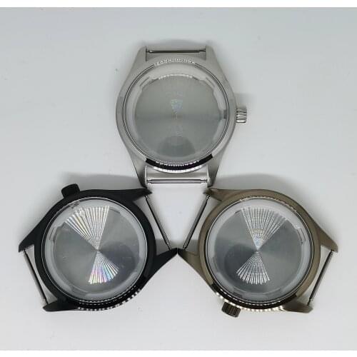Mans Watch part Of Case 316 Stainless Steel For Automatic Movement NH35 NH36 ETA 2836 2824 2892