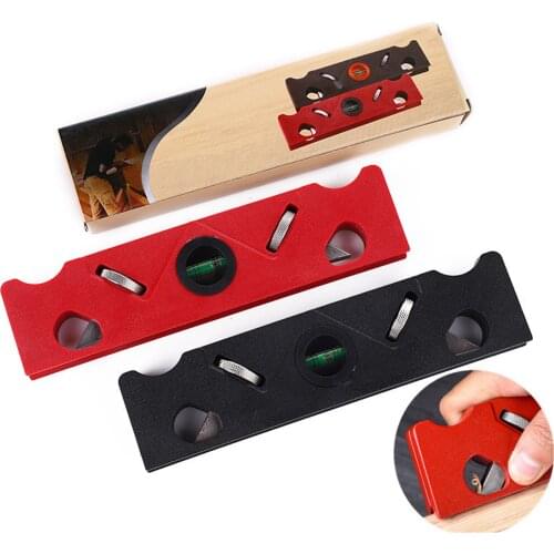 Woodworking Edge Corner Plane Carpenter Hand Tool 45 Degree Bevel Manual Planer
