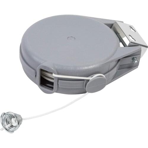 Long Retractable Washing Line, Automatic Retractable Mechanism, Adjustable and Heavy-Duty Clothesline