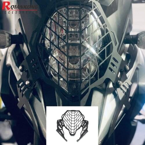 FOR SUZUKI DL650 V-STROM DL 650 Vstorm 17 2018 2019 2020 2021 Motorcycle Headlight Guard Protector Cover Head Light Protect Gril