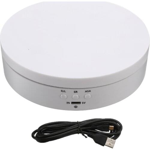 High Power Electric Rotating Jewelry Display Stand Base Jewelry Organizer Turntable Jewellery Packaging Display Jewelry Box