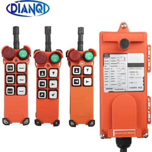 F21-2S F21-4S F21-E1 Industrial remote controller switches Hoist Crane Control Lift Crane 220V 380V 110V 12V 24V Wireless switch