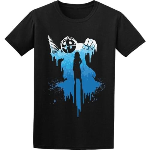 Big Daddy Bioshock Rapture Elizabeth Video Game Inspired T-shirt