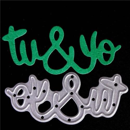 Metal Cutting Dies For Diy Scrapbooking Die Cut New 2018 Cuts For Paper Card Making Craft Embossing Photo Spanish Letters Word