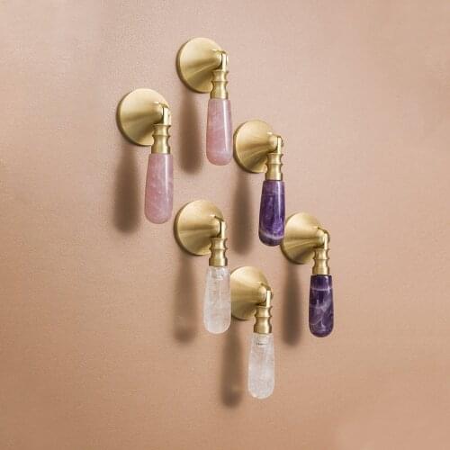 MFYS Crystal Handles for Cabinets and Drawers Brass Furniture Handles White Wardrobe Closet Pulls Knob Kitchen Handle Hardware