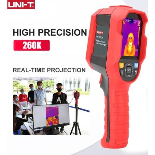 Infrared Thermal Imaging Camera Handheld Portable IP65 Imaging Temperature Detector High Precision Alarm UNI-T UTi260K