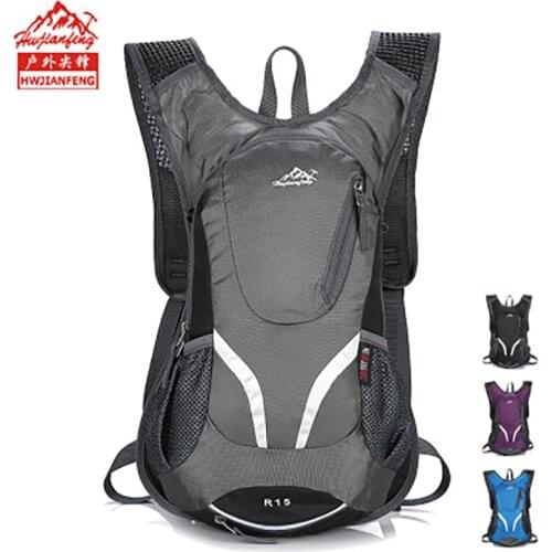 HWJIANFENG Ultralight Bicycle Bag Portable Waterproof Sport Backpack 15L Outdoor Hiking Climbing Pouch Cycling Bicycle Backpack