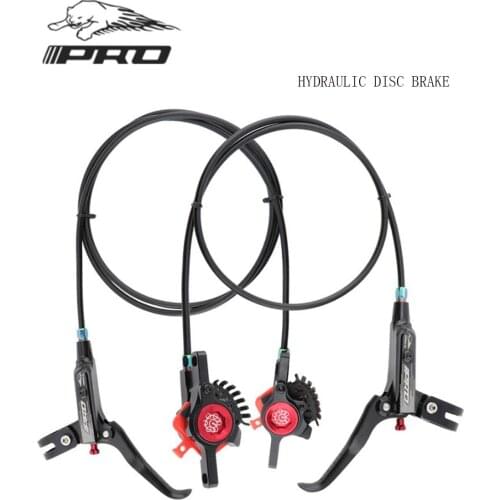 IIIPRO bicycle oil disc brake front/rear brake 800/1400mm hydraulic brake caliper CNC ultra-light aluminum alloy MT200